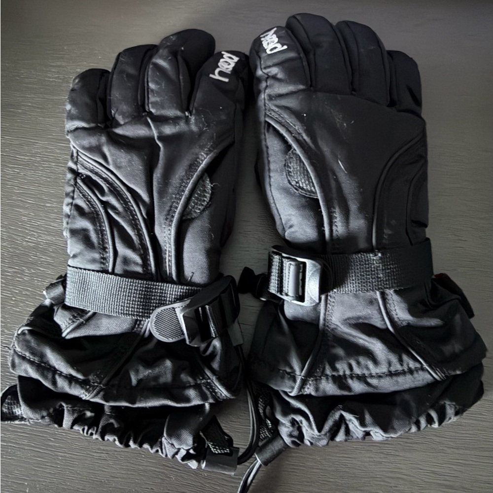 Head Black Youth Winter Gloves (Medium)